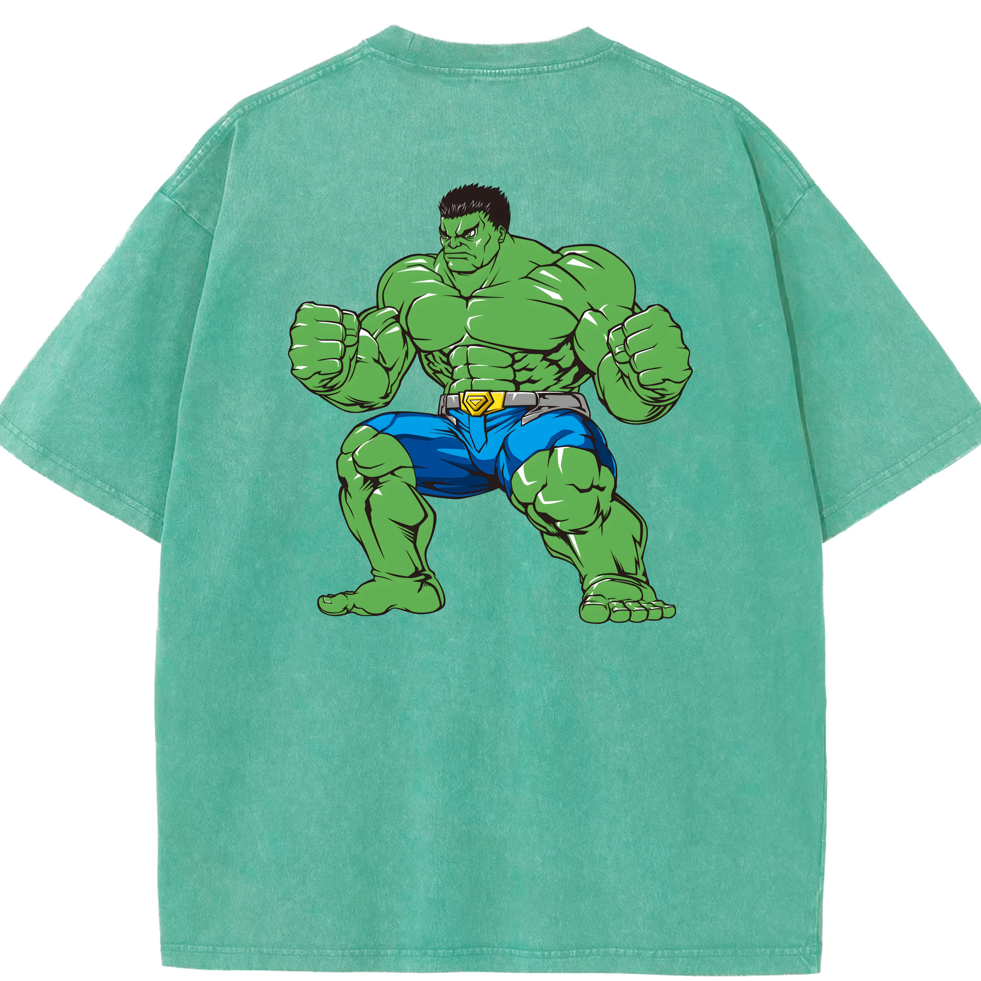（画像用） アベンジャーズ The Avengers 綿100% ヴィンテージ風 半袖Tシャツ（背面プリント）